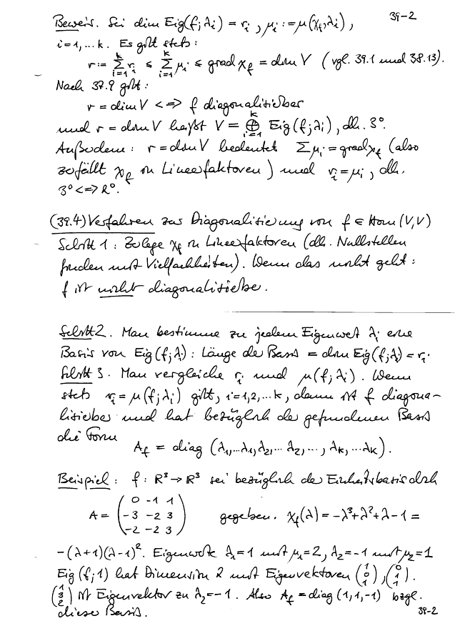 Diagonalisierung; Seite 2